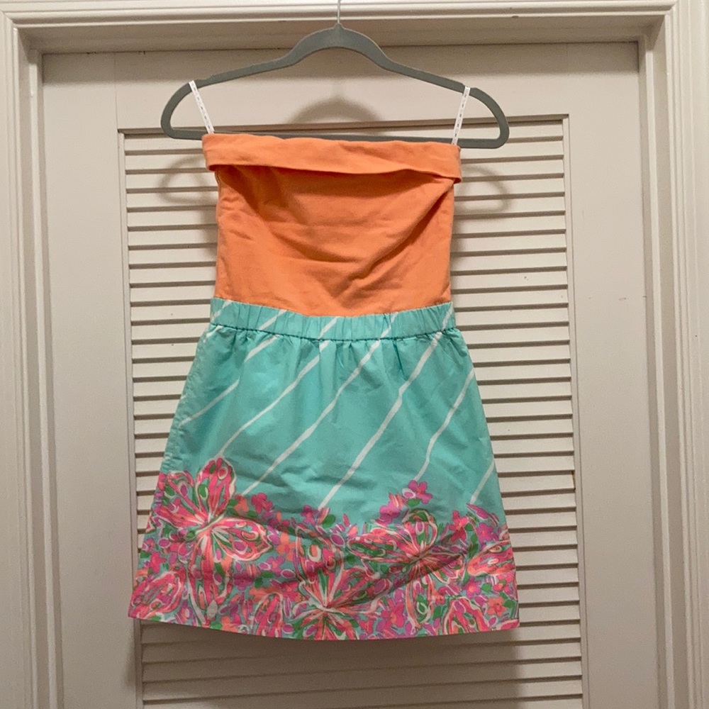 Lilly Pulitzer Strapless Dress